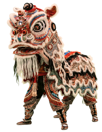 León de la Danza del León Chino